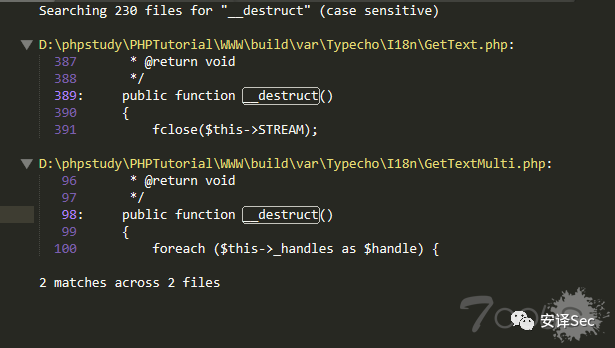 sublime text 3 函數(shù)追蹤